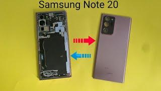 Samsung Note 20 ultra How to remove back glass cover