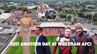 Wrexham AFC Welcomes Another Celebrity as DeadPool statue unveiled by Ryan Reynolds