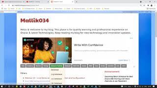 Introduction to New DBA blog https://mallik034.blogspot.com || Regular DBA or Technical Updates