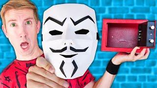 NEW HACKER MASK In Red Safe Made REGINA DISAPPEAR! Spy Ninjas Mission Kit vs Project Zorgo Battle