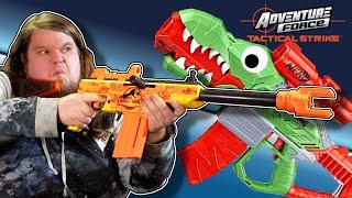 NERF makes Dinosaur blasters, Adventure Force Pro HUNTS THEM.