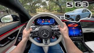 What It's Like To Drive A 2025 Mercedes-AMG S63 E-Performance (POV)