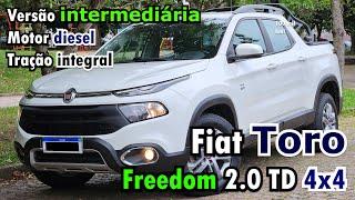 Fiat Toro Freedom 2.0 Diesel 4x4 2020: bons equipamentos e o melhor motor!