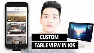 UITableView - Create Custom Table View Cell