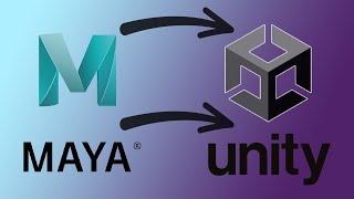 Export Maya to Unity | #UnityIn60sec | #shorts