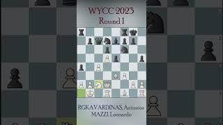 Round 1 GKAVARDINAS, Antonios   MAZZI, Leonardo