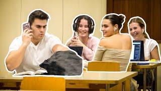 EMBARRASSING RINGTONES IN THE LIBRARY PRANK!