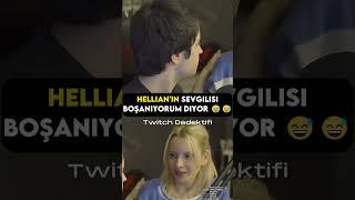 Hellian sevgilisi biraz sinirleniyor  #hellian #twitch #twitchstreamer #shorts