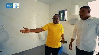 STAR OIL'S NEW EXECUTIVE WASHROOM AT ABURI Y JUNCTION