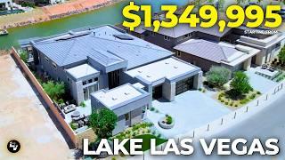 Tour MASSIVE Lake Las Vegas Luxury New Home With In-Law Suite PLUS Easy Access To Lake Las Vegas