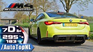 BMW M4 Competition G82 0-295 ACCELERATION TOP SPEED & SOUND by AutoTopNL