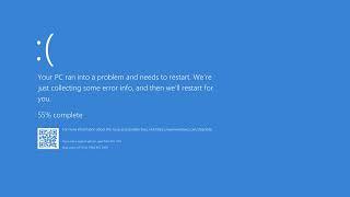 BSOD - The Ultimate Windows 11 Prank: 12-Hours of FAKE Blue Screen of Death in 4K Resolution!