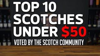 Top 10 Scotches Under $50 (Voted By The Scotch Community)