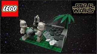 Lego Star Wars - Klon-Truppen arbeiten unter der Leitung von Commander Gree (selfmade)