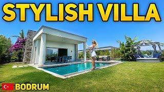 TOURING A STYLISH BODRUM VILLA AT PRIME LOCATION | BODRUM PROPERTY VLOG