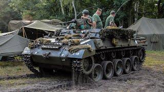 M39 Armored Utility Vehicle restored with original radial engine