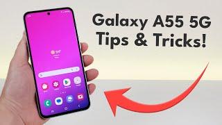 Samsung Galaxy A55 5G - Tips and Tricks! (Hidden Features)