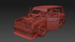 WIP - Huxley's Volvo 245 | Cartoon Drift Car