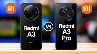 Redmi A3 Vs Redmi A3 Pro