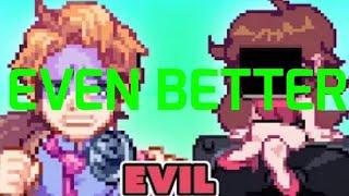 Friday night Funkin Mod SENPAI vs Evil Boyfriend But it's Even BETTER