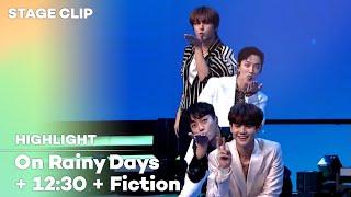 [Stage Clip] HIGHLIGHT (하이라이트) - 비가 오는 날엔 + 12시 30분 + Fiction (RELAY VOCAL ver.) | KCON:TACT 4 U