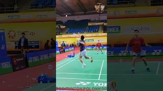 Kento momota Footwork and Smash#badminton#kentomomota#badmintonsingles#bestbadmintonmatch#shorts