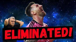 Messi ELIMINATED from Playoffs | Inter Miami vs Atlanta United LIVE Match Reaction