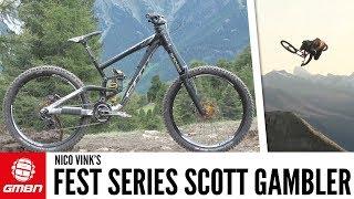 Nico Vink's Scott Gambler Fest Series Downhill Bike | GMBN Pro Bikes