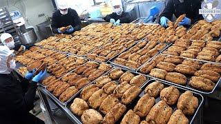 Overwhelming! Making Christmas popular sweet stollen / Korean food factory