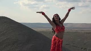 Amazing #bellydance in desert Galina Fomina восточный танец Галина  живота oriental dance arabic