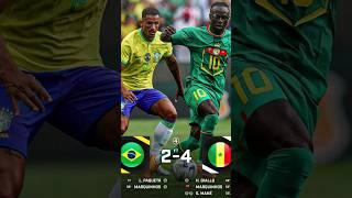 BRAZIL VS. SENEGAL  2 - 4