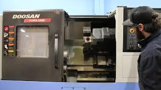 DOOSAN PUMA 240MC CNC TURNING CENTER