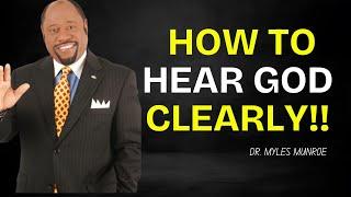 The Clear Difference Between God's Voice and Your Thoughts | MYLES MUNROE BEST VIDEO 2024