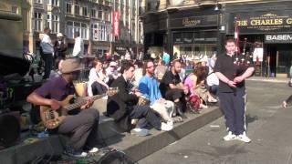 OJAY at Greys Monument filmed by Michael Boyers