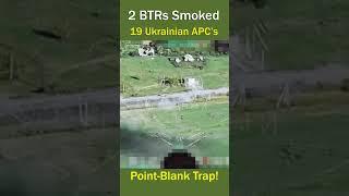 2 Russian BTRs Tear Through Convoy Like Paper! Ambush Chaos!