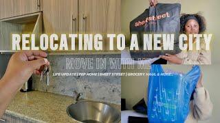 VLOG: Relocating to a new city | move in with me | Life update | shopping & many more