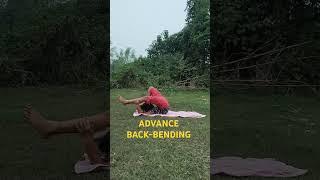 Practice advance back bending ️#yoga #viralshort #trending #practice #youtube