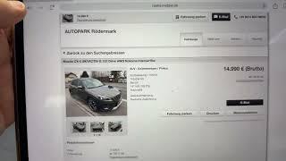 Зроблю паралельний огляд авто Autopark Rödemark 03.03.2025