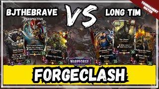 FORGECLASH Bjthebrave vs Long Tim (Warpforge Tournament Match)