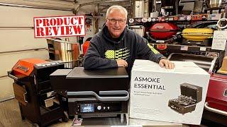 Honest Review of The ASMOKE ESSENTIAL Cordless Portable Pellet Grill-Smoker! / Very Innovative!