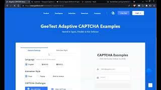 How to solve GeeTest Captcha using python and Capsolver