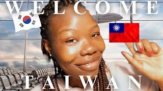 Why I MOVED to TAIWAN from Korea | First Day in Taipei as a Black Girl