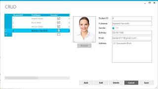 C# Tutorial - Insert Update Delete and View data from database using NPoco ORM | FoxLearn