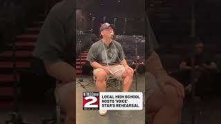 Local High School Hosts 'Voice' Star's Rehearsal