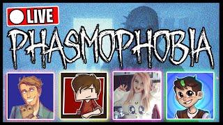 PHASMOPHOBIA LIVE!! | Ft. Grian, LDShadowLady & SmallishBeans