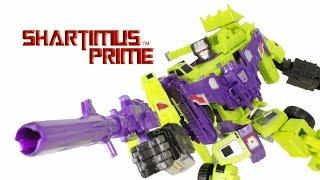 Transformers Combiner Wars Devastator 2015 Hasbro 18 Inch Retail Version G1 Toy Action Figure Review