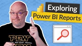 Using Power BI reports from an end user perspective (2021)