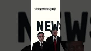 Trump found guilty *Breaking News* #trump #guilty #felon #breakingnews #trending #fyp #viral