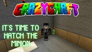 Crazy Craft 4.0 Ep 27 HATCHING THE CREEPER MINION