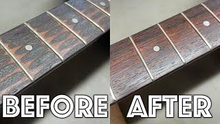 Acoustic Guitar - Fretboard Deep Cleaning // ASMR #guitarcleaning #asmr #asmrvideo #guitar